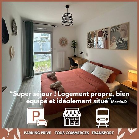 T3 Moderne - Proche Tram - Parking Prive Apartamento Angers Exterior foto